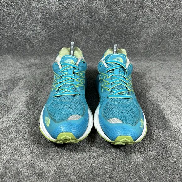 The North Face Ultra Cardiac Women's Size 9 Blue Green Trail Running Shoes Used - Picture 4 of 13